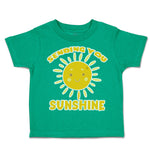 Toddler Clothes Sending You Sunshine Sun Toddler Shirt Baby Clothes Cotton