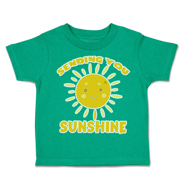 Toddler Clothes Sending You Sunshine Sun Toddler Shirt Baby Clothes Cotton