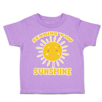 Toddler Clothes Sending You Sunshine Sun Toddler Shirt Baby Clothes Cotton