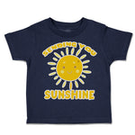 Toddler Clothes Sending You Sunshine Sun Toddler Shirt Baby Clothes Cotton