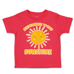 Toddler Clothes Sending You Sunshine Sun Toddler Shirt Baby Clothes Cotton