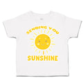 Toddler Clothes Sending You Sunshine Sun Toddler Shirt Baby Clothes Cotton