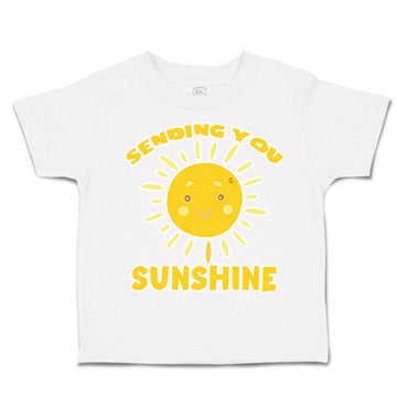 Toddler Clothes Sending You Sunshine Sun Toddler Shirt Baby Clothes Cotton