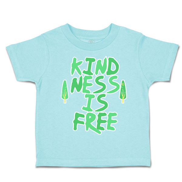 Toddler Clothes Kindness Is Free Tree Toddler Shirt Baby Clothes Cotton