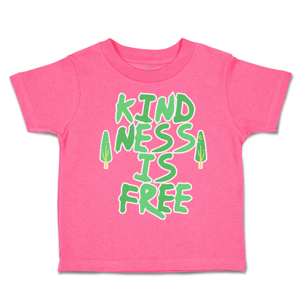 Toddler Clothes Kindness Is Free Tree Toddler Shirt Baby Clothes Cotton