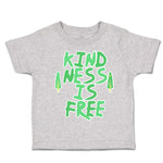 Toddler Clothes Kindness Is Free Tree Toddler Shirt Baby Clothes Cotton