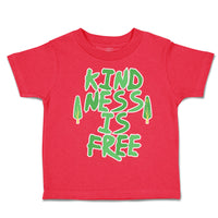 Toddler Clothes Kindness Is Free Tree Toddler Shirt Baby Clothes Cotton