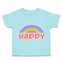Toddler Clothes Happy Rainbow Toddler Shirt Baby Clothes Cotton