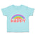 Toddler Clothes Happy Rainbow Toddler Shirt Baby Clothes Cotton