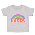 Toddler Clothes Happy Rainbow Toddler Shirt Baby Clothes Cotton