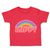 Toddler Clothes Happy Rainbow Toddler Shirt Baby Clothes Cotton