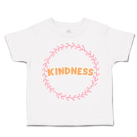 Toddler Clothes Kindness Wreath Toddler Shirt Baby Clothes Cotton