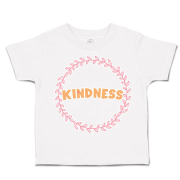 Toddler Clothes Kindness Wreath Toddler Shirt Baby Clothes Cotton