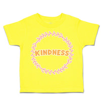 Toddler Clothes Kindness Wreath Toddler Shirt Baby Clothes Cotton