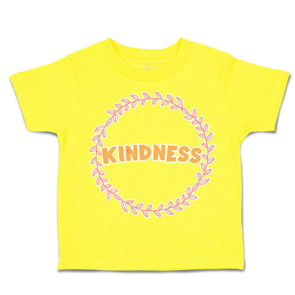 Toddler Clothes Kindness Wreath Toddler Shirt Baby Clothes Cotton