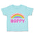 Toddler Clothes Do More of What Makes You Happy Rainbow Toddler Shirt Cotton