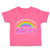 Toddler Clothes Do More of What Makes You Happy Rainbow Toddler Shirt Cotton