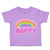 Toddler Clothes Do More of What Makes You Happy Rainbow Toddler Shirt Cotton