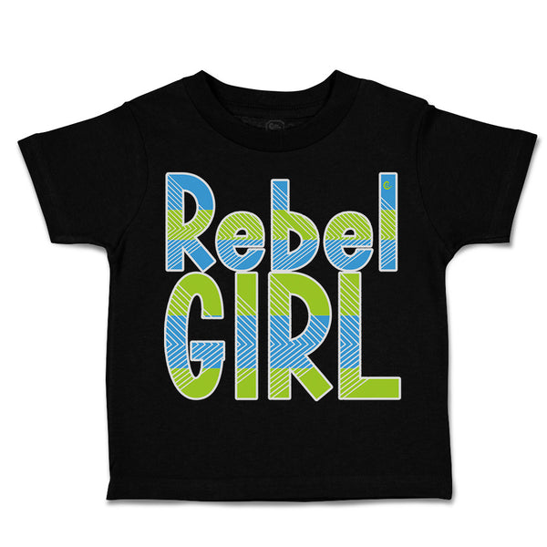 Toddler Clothes Rebel Girl Toddler Shirt Baby Clothes Cotton