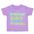 Toddler Clothes Rebel Girl Toddler Shirt Baby Clothes Cotton
