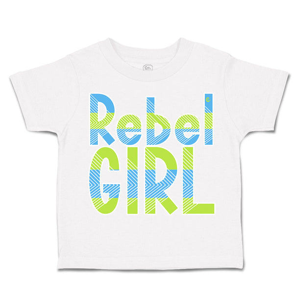 Toddler Clothes Rebel Girl Toddler Shirt Baby Clothes Cotton