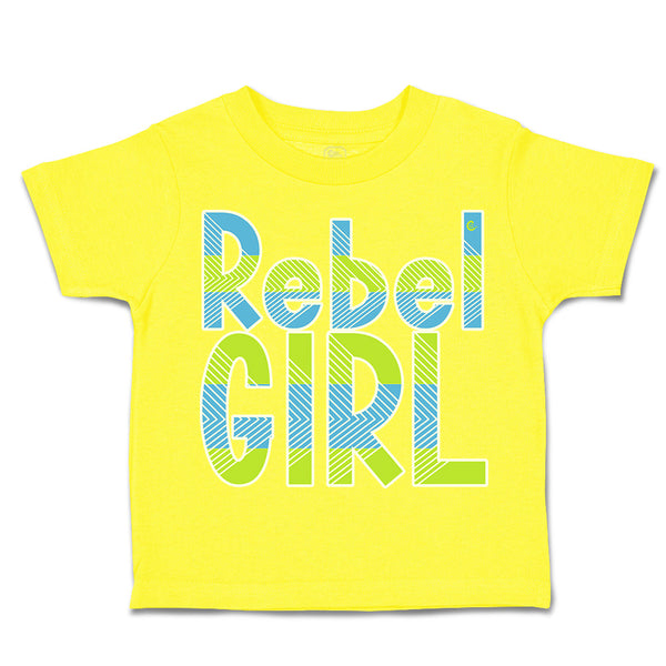Toddler Clothes Rebel Girl Toddler Shirt Baby Clothes Cotton