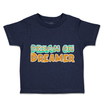 Toddler Clothes Dream on Dreamer Toddler Shirt Baby Clothes Cotton