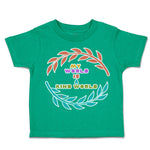 Toddler Clothes My World Is A Kind World Toddler Shirt Baby Clothes Cotton