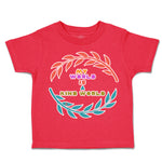 Toddler Clothes My World Is A Kind World Toddler Shirt Baby Clothes Cotton