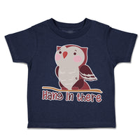 Toddler Clothes Hang in There Owl Toddler Shirt Baby Clothes Cotton