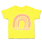 Toddler Clothes I Include Others Rainbow Star Toddler Shirt Baby Clothes Cotton