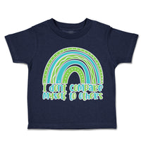 Toddler Clothes I Do Not Compare Myself to Others Rainbow Toddler Shirt Cotton