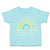 Toddler Clothes My Mind Body and Heart Are Calm Rainbow Toddler Shirt Cotton