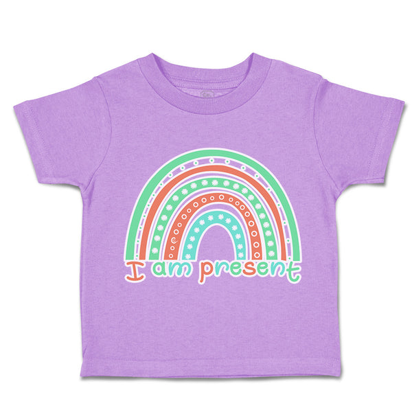 Toddler Clothes I Am Present Toddler Shirt Baby Clothes Cotton