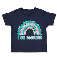 Toddler Clothes I Am Beautiful Rainbow Toddler Shirt Baby Clothes Cotton