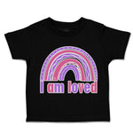 Toddler Clothes I Am Loved Rainbow Toddler Shirt Baby Clothes Cotton