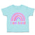 Toddler Clothes I Am Loved Rainbow Toddler Shirt Baby Clothes Cotton