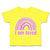 Toddler Clothes I Am Loved Rainbow Toddler Shirt Baby Clothes Cotton