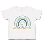Toddler Clothes Making Mistakes Is How I Grow and Learn Toddler Shirt Cotton