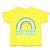 Toddler Clothes I Am Free to Be Myself Rainbow Toddler Shirt Baby Clothes Cotton