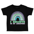Toddler Clothes I Believe in My Abilities Rainbow Toddler Shirt Cotton