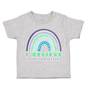 Toddler Clothes I Believe in My Abilities Rainbow Toddler Shirt Cotton