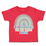 Toddler Clothes I Am Responsible for The Words I Speak Toddler Shirt Cotton