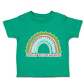 Toddler Clothes I Speak with Kindness Rainbow Toddler Shirt Baby Clothes Cotton