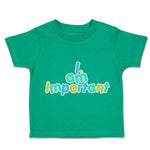 Toddler Clothes I Am Important Rainbow B Toddler Shirt Baby Clothes Cotton