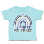 Toddler Clothes I Stand out for Others Rainbow Toddler Shirt Baby Clothes Cotton