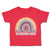 Toddler Clothes I Deal with Anger in Healthy Ways Rainbow Toddler Shirt Cotton
