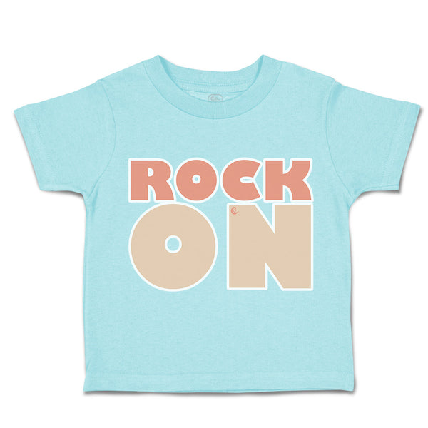 Toddler Clothes Rock on Toddler Shirt Baby Clothes Cotton