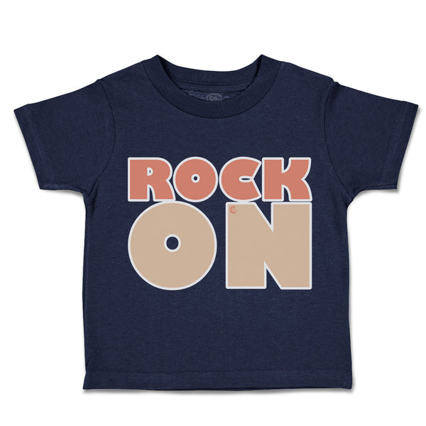 Toddler Clothes Rock on Toddler Shirt Baby Clothes Cotton