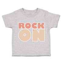 Toddler Clothes Rock on Toddler Shirt Baby Clothes Cotton